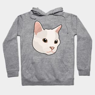 White Cat Hoodie